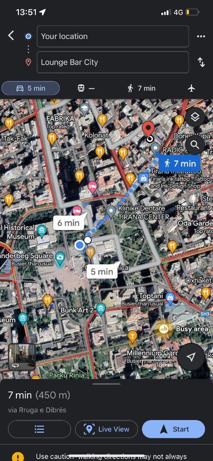 53° Bs Skanderbeg City Center Comfort Tirana Esterno foto